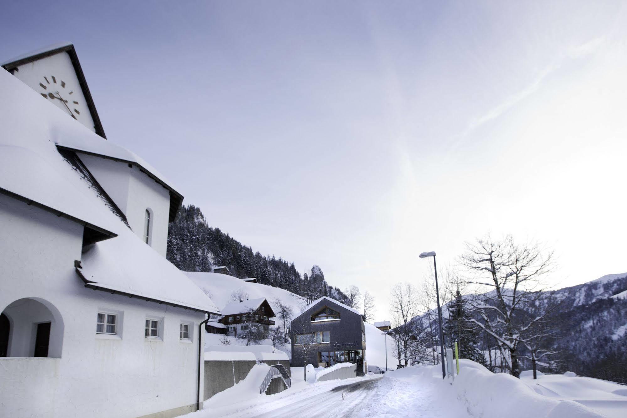 Hotel Alpenrose Ebnit Дорнбирн Экстерьер фото